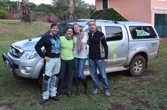 Com a Cláudia e Betinho na fazenda em Ribeirão Preto - SP